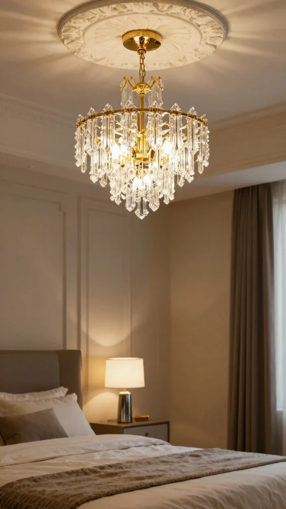 13 Budget Bedroom Ideas That Look Expensive Without the Price Tag - 2. Use Statement Lighting 1
