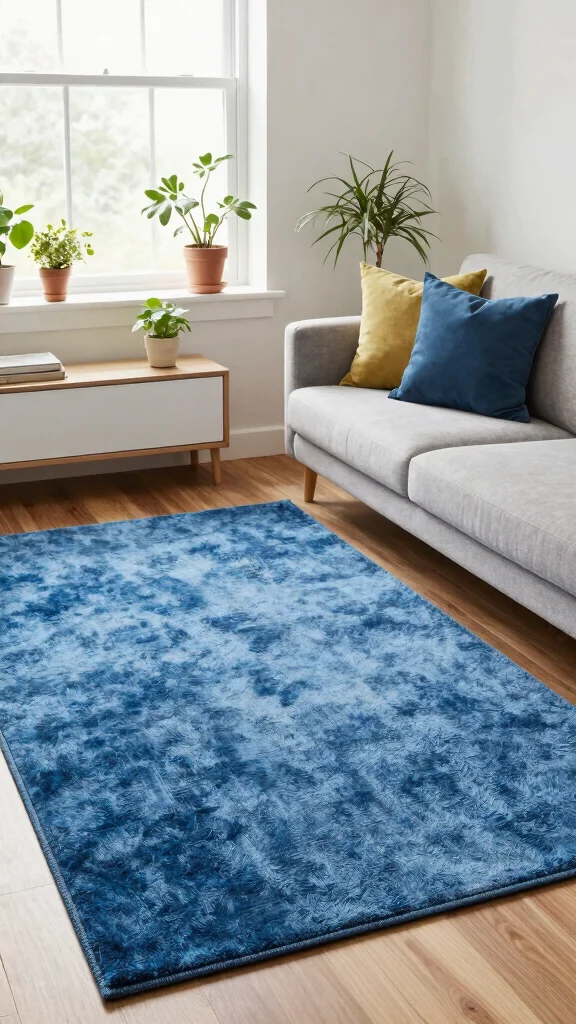 13 Living Room Rug Suggestions for Every Style, Color, and Layout - 9. Eco-Friendly Dyed Rugs 1