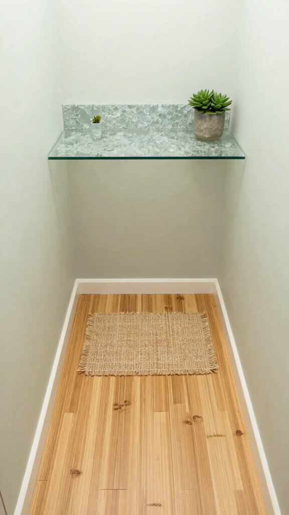 14 Small Bathroom Ideas to Maximize Style in a Tight Space - 2. Choose Eco-Friendly Materials 1