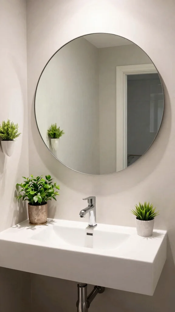 14 Small Bathroom Ideas to Maximize Style in a Tight Space - 5. Use Mirrors Strategically 1