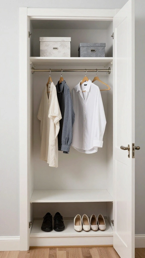 14 Small Bedroom Ideas That Make Every Inch Count - 11. Maximize Closet Space 1