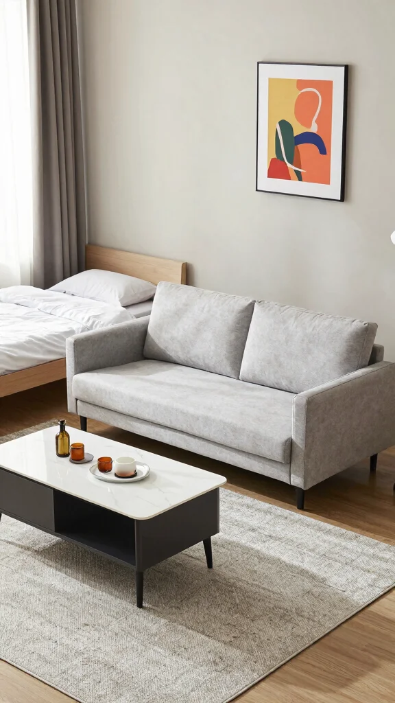 14 Small Bedroom Ideas That Make Every Inch Count - 3. Opt for Multi-Functional Furniture 1