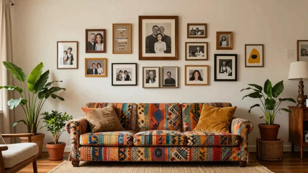 12 Living Room Photo Wall Ideas for a Meaningful Layered Display – cozylivingfurniture.blog