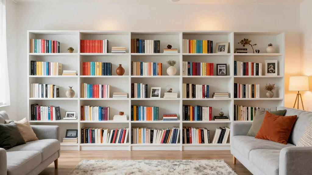 12 Living Room Shelf Ideas for Books Decor and Organized Display – cozylivingfurniture.blog