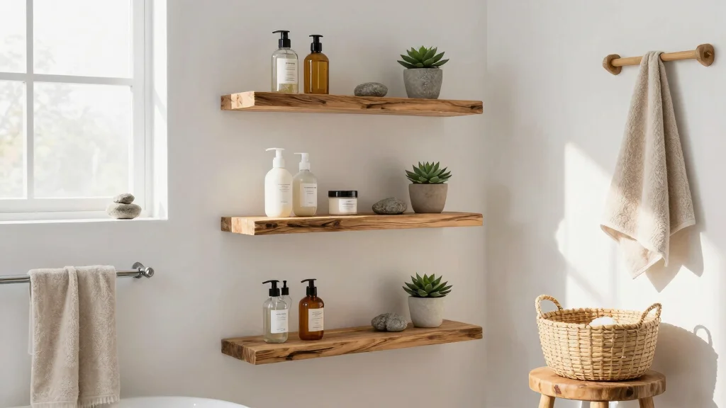 12 Floating Shelf Bathroom Decor Ideas for a Minimal Airy Display – cozylivingfurniture.blog